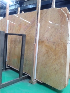 Chinese Hot Selling Lemon Yellow Marble Slabs