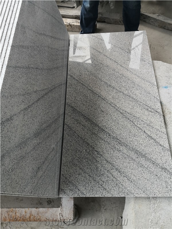 Grey Wooden Vein Granite White Granite from China