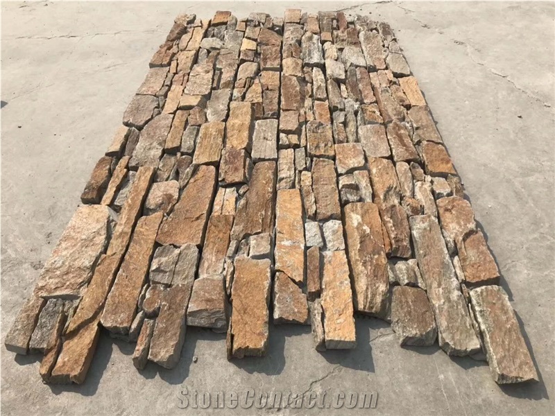 Rusty Cement Stone Panel Outdoor Wall Panel