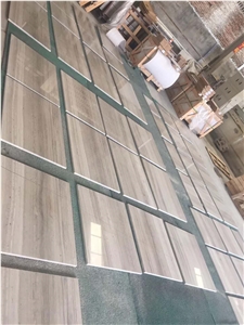 White Wooden Marble Best Quality Cheap Marble Slab