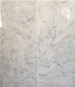 Bookmatch White Marble Slabs