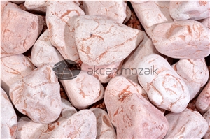 Red Marble Tumbled Pebble Stone