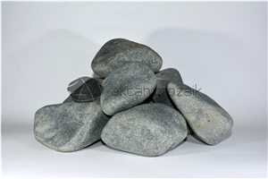 Tumbled Basalt, Black Basalt Pebble