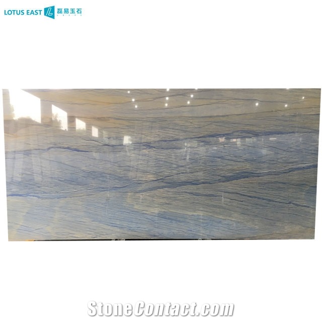 Brazil Luxury Blue Stone Azul Macaubas Quartzite