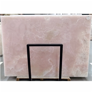 Export Iran Polished 1.6 cm Light Pink Onyx