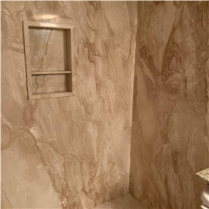 French Moca Marble Panels Light Weight Thin Stone