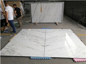Oriental White Marble, 8mm Thin Panel Book Matched