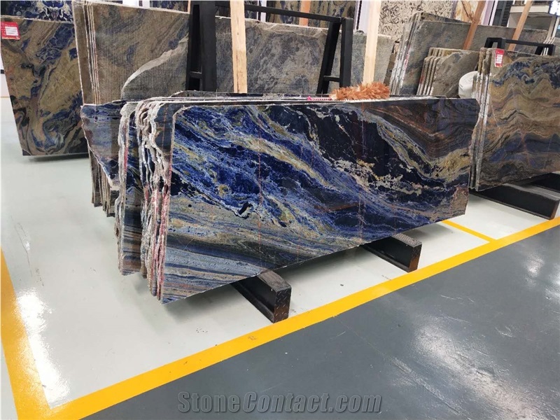 Big Blue Sodalite Countertop