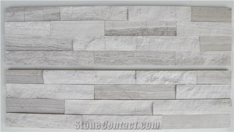 Es102pn Wooden Grey Culture Stone Stacked Stone