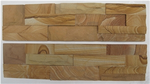 Yelow Sandstone Split Culture Stone Panel