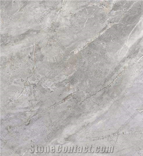 Bosy Grey Marble Grey White China Tile Slab