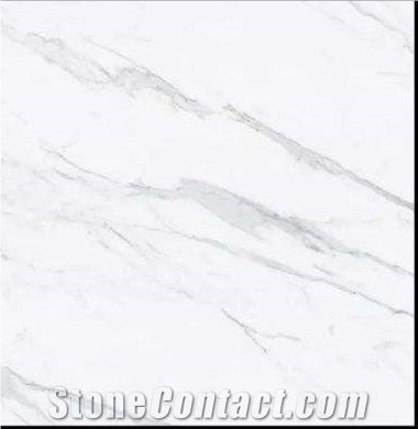 Calacatta White Marble Grain Marble Tiles Slabs