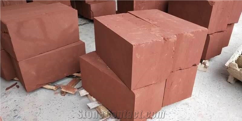 China Red Sandstone for Exterior Wall