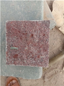 Danyang Red Granite Natural Finsihed Cube Stone