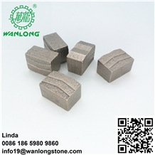 Sharp Durable Cutting Large Stone Block Segments