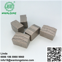 Sharp Durable Cutting Large Stone Block Segments