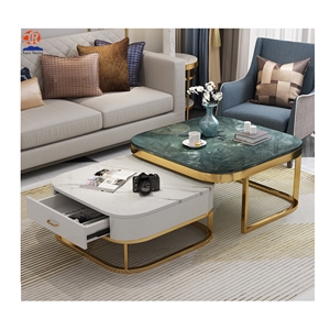 American Simple Style Marble Coffee Tables