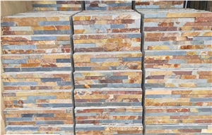 Cheap Price Rusty Slate Stack Stone Wall Tiles
