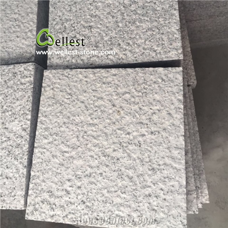 China White Granite Driveway Paving Stone