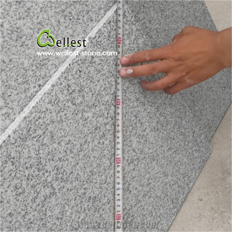 Chinese Pearl White Granite Tiles Polished