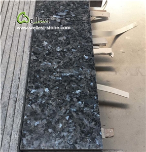 G979 Black Purple Granite Floor Tiles