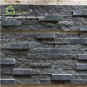 Hubei Black Quartzite Cultured Ledge Stone