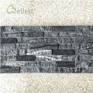 Natural Polished Wood Grain Marble Cultured Stone