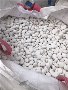 White Dolomite Crushed Pebbles