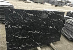 Snow Grey Black Jet Mist Granite Stone Small Slabs
