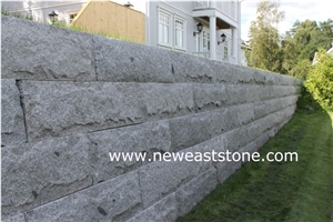Hot Garden Granite Retaining Wall Blocks Prices
