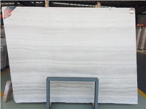 Athen Grey Marble White Wood Grain Vein Marble
