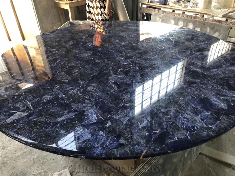Natural Agate Furniture Dinning Table Marble