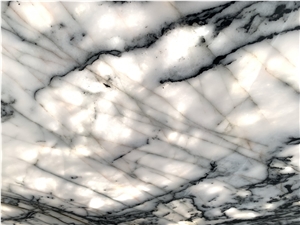 Baikal Crystal Quartzite Slabs, Brazil White Quartzite