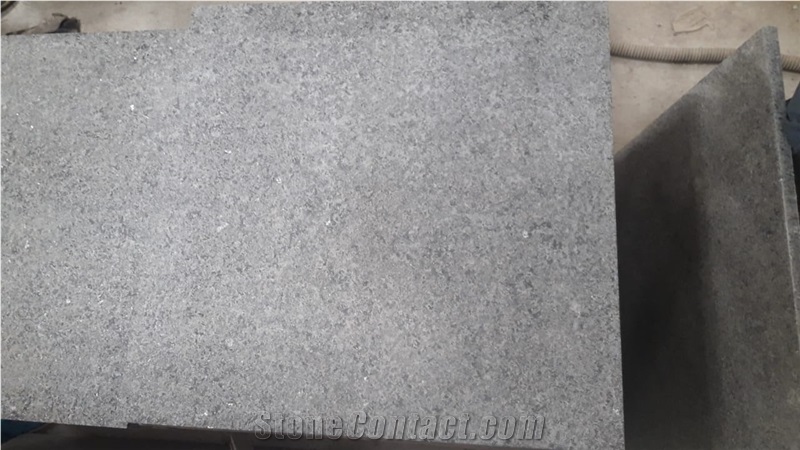 Ash Grey Granite Flamed and Polished Tiles