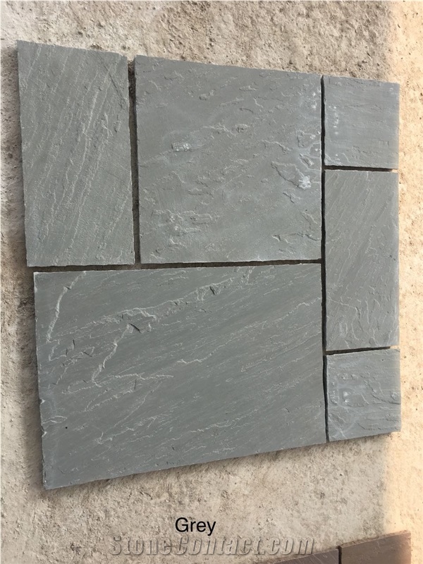 Kandla Grey Natural Finish Sandstone