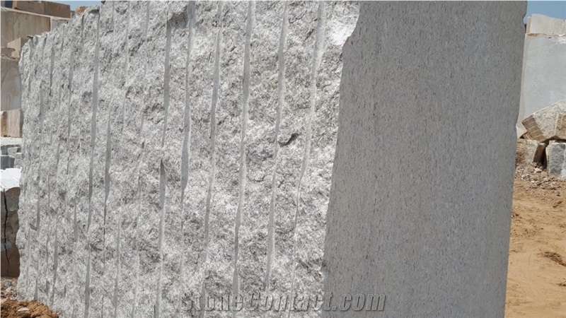 White Galaxy / Moon White Quarry Granite Blocks
