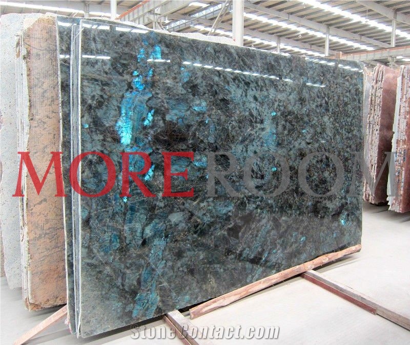 Blue Labradorite Granite Slab