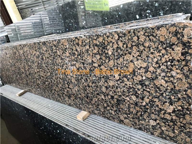 Baltic Brown Granite Stone Tiles Slabs Covering