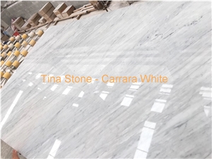 Carrara White Marble Stone Tiles Slabs Floor Wall