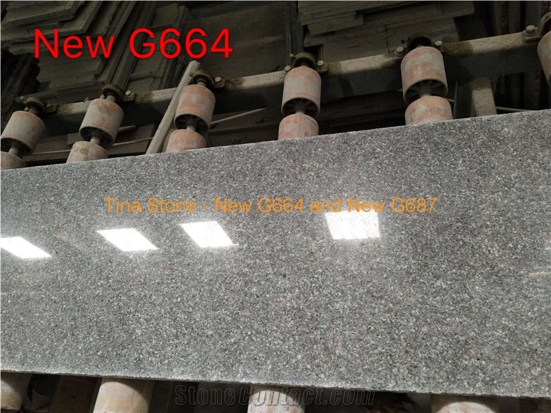 G664 Granite Polished Flamed Tiles Slabs Wall