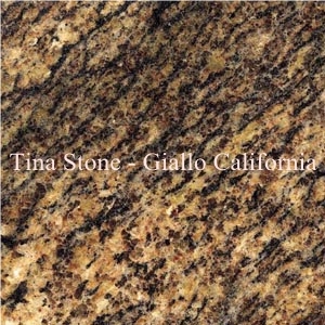 Giallo California Granite Polished Slabs Tiles