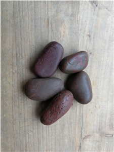 Dark Brown Washed River Pebble Stone 5-7cm