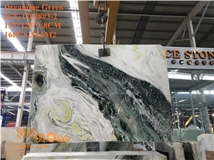 Chinese Dreaming Green Slabs & Cut to Size