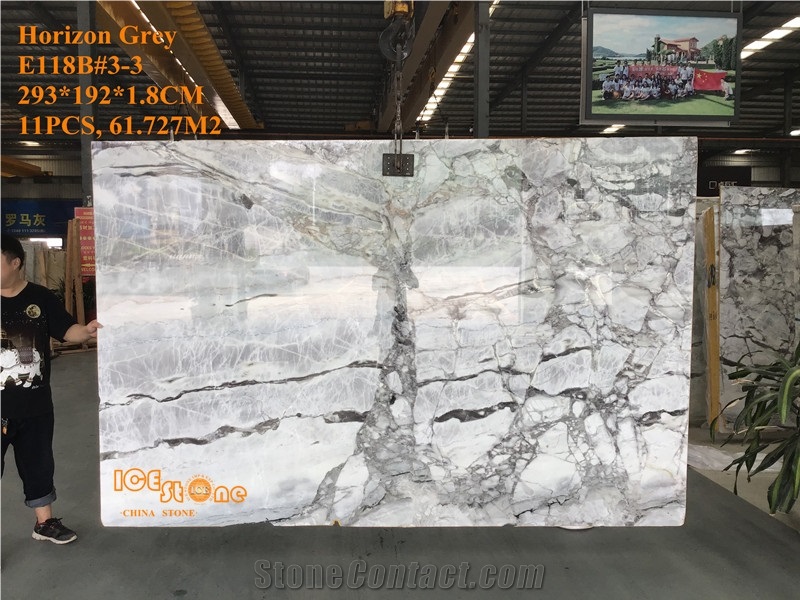 Chinese Horizon Grey Marble Slabs &Blocks