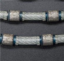 Multiple 6.3mm Diamond Wire Ropes for Block Cut