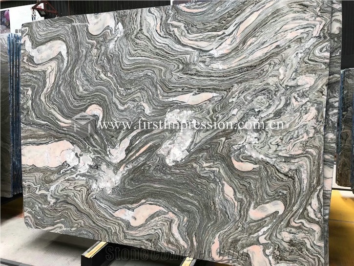 Best Price Water Cloudy Grey Marble Slabs