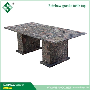 Rainbow Granite Table Top