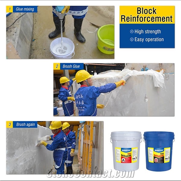 Block Reinforcement Wrapping Epoxy