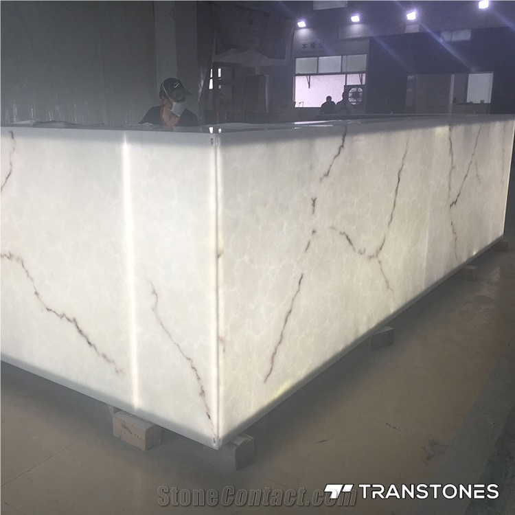 Artificial Solid Surface Stone for Bar Counter