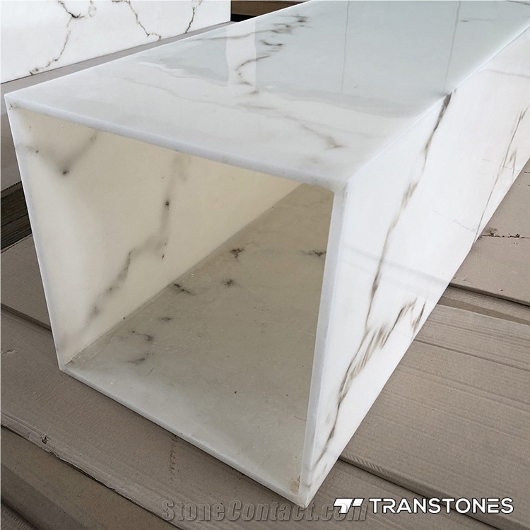 Artificial Stone Backlit Table Top Acrylic Sheet